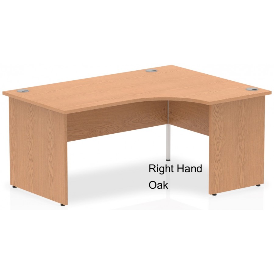 Rayleigh Panel End Ergonomic Corner Office Desk